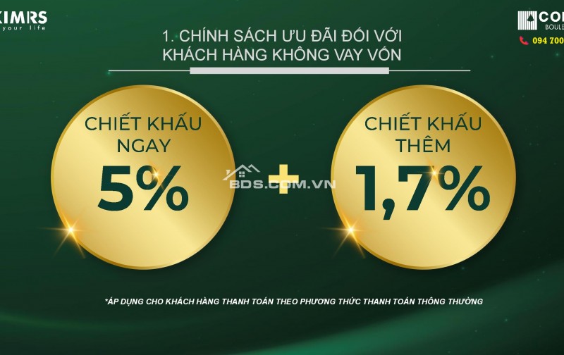 Conic Boulevard - Căn hộ TP.HCM lần đầu tiên có thanh khoản tốt chỉ 25% nhận nhà ở ngay